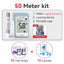 AICARE Blood Glucose Meter Glucometer Diabetes 50/100 Test Strips Lancets Blood Sugar Meter Monitor Medical Devices Tester - Slobuy