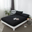 100% Waterproof Fitted Bed Sheet with Elastic Band Anti-slip Cover Mattress Protector for Single Double King Queen160 180 200 - Slobuy