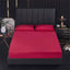 100% Waterproof Fitted Bed Sheet with Elastic Band Anti-slip Mattress Cover Mattress Protector for Single Double King Queen - Slobuy