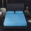 100% Waterproof Fitted Bed Sheet with Elastic Band Anti-slip Mattress Cover Mattress Protector for Single Double King Queen - Slobuy