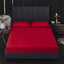 100% Waterproof Fitted Bed Sheet with Elastic Band Anti-slip Mattress Cover Mattress Protector for Single Double King Queen - Slobuy