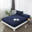 100% Waterproof Fitted Bed Sheet with Elastic Band Anti-slip Mattress Cover Mattress Protector for Single Double King Queen - Slobuy