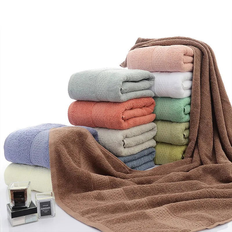 100% cotton face towel absorbent pure hand wash hair shower microfiber towel bathroom family hotel - Slobuy