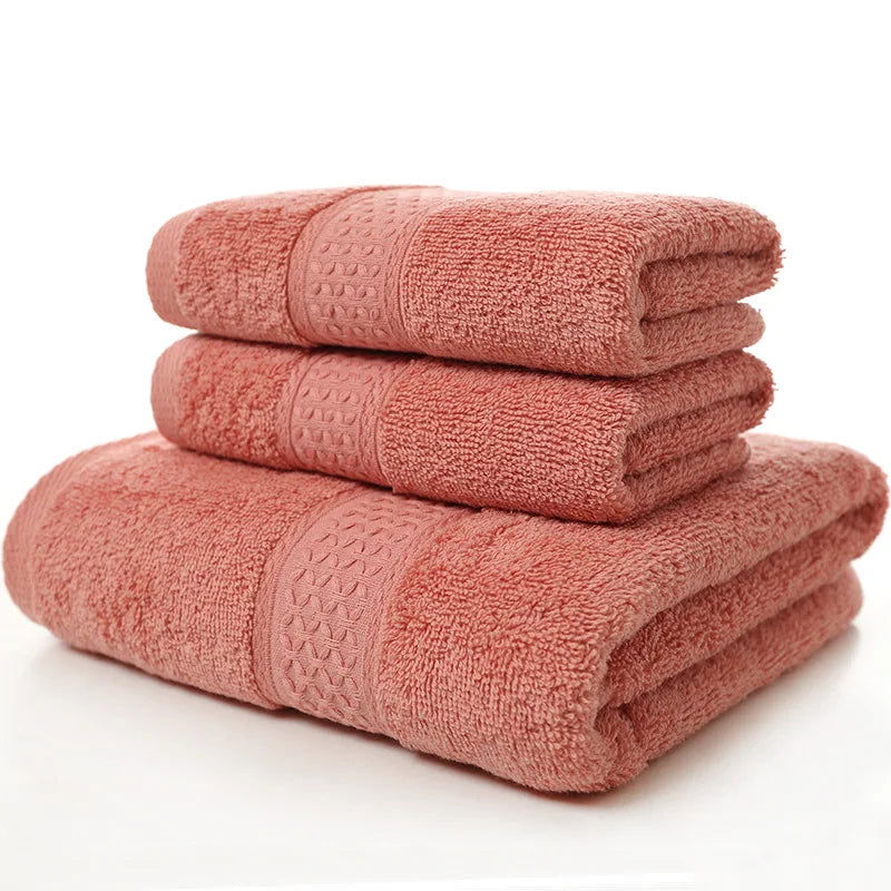 100% cotton face towel absorbent pure hand wash hair shower microfiber towel bathroom family hotel - Slobuy