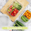 1040ML Multi-grid Glass Lunch Box Meal Prep Containers Glass Food Storage Containers With Lids Kitchen Storage & Organization - Slobuy