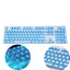 104pcs Universal Mechanical Keyboard Keycaps Ergonomic Blank Keycaps For Cherry MX Mechanical Keyboard Replacement Backlit Key - Slobuy