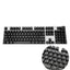 104pcs Universal Mechanical Keyboard Keycaps Ergonomic Blank Keycaps For Cherry MX Mechanical Keyboard Replacement Backlit Key - Slobuy