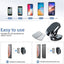 1080 Magnetic Car Phone Holder Magnet Smartphone Support GPS Foldable Phone Bracket in Car For iPhone 14 13 12 11 Samsung Xiaomi - Slobuy