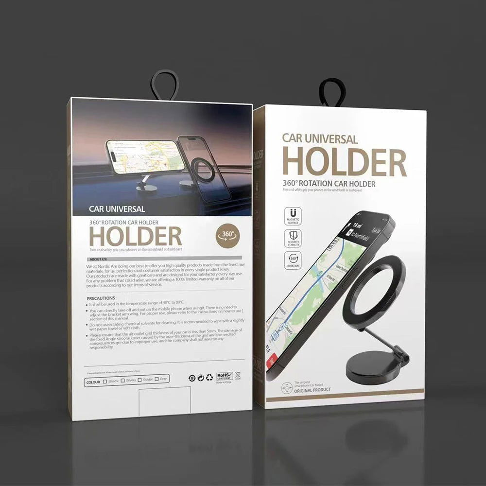 1080 Magsafe Car Phone Holder For Vehicles Mobile Support For The Car Cell Phone Holder in Car For iPhone 14 13 Pro Max Plus - Slobuy