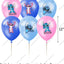 10PCS 12Inch Disney Lilo and Stitch  Latex Balloon Set Globo Boy Girl's Birthday Party Baby Shower Party Decorations Kid Toys - Slobuy