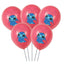 10PCS 12Inch Disney Lilo and Stitch  Latex Balloon Set Globo Boy Girl's Birthday Party Baby Shower Party Decorations Kid Toys - Slobuy