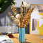 10PCS Gold Eucalyptus Leaf Artificial Plants Diy Christmas Fake Plant Flower Bouquet Ornament Home Garden Party Wedding Decor - Slobuy