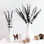 10PCS Gold Eucalyptus Leaf Artificial Plants Diy Christmas Fake Plant Flower Bouquet Ornament Home Garden Party Wedding Decor - Slobuy