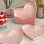 10PCS Love Heart Spit Bone Dish Home Party Use Food Grade Plastic Tray Fruit Plate Cake Snack Dessert Dining Table Garbage Plate - Slobuy