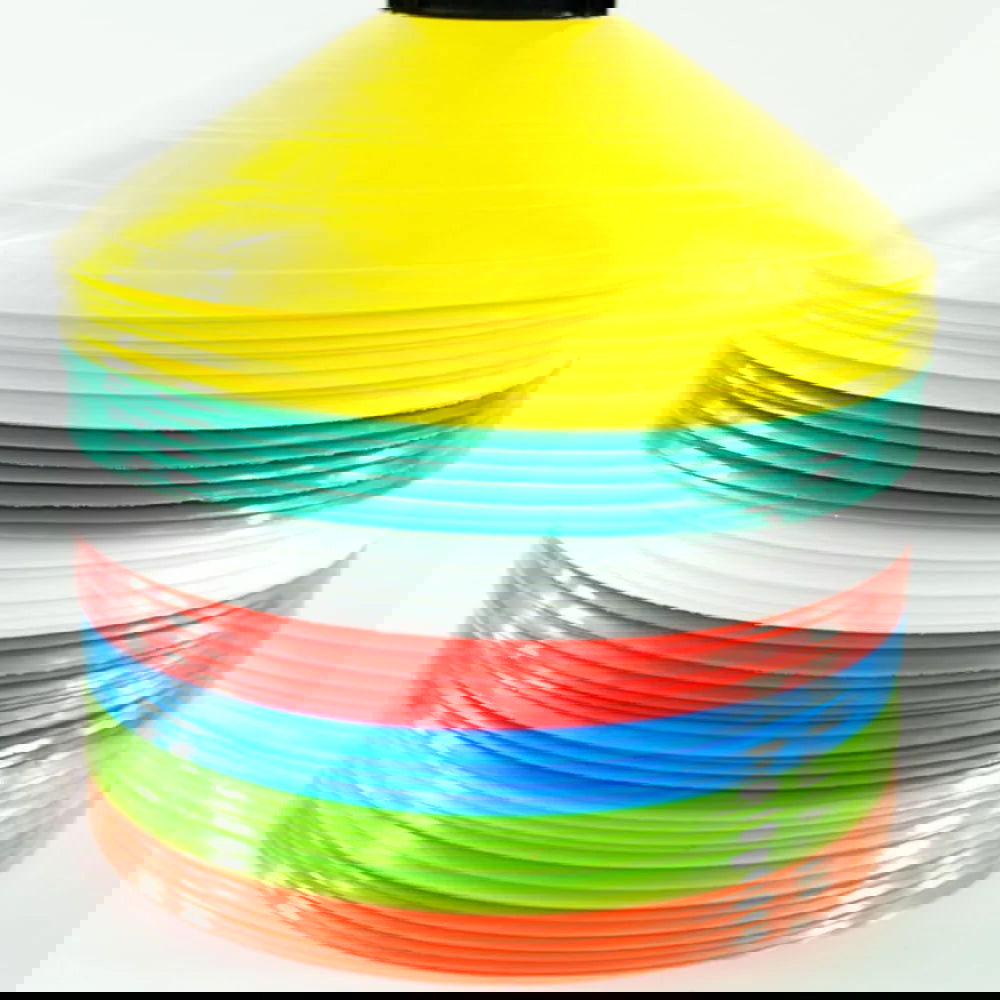 10PCS PVC Outdoor Sport Football Rugby Speed Training Disc Cone Cross Track Space Marker Inline Skating - Slobuy