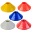 10PCS PVC Outdoor Sport Football Rugby Speed Training Disc Cone Cross Track Space Marker Inline Skating - Slobuy