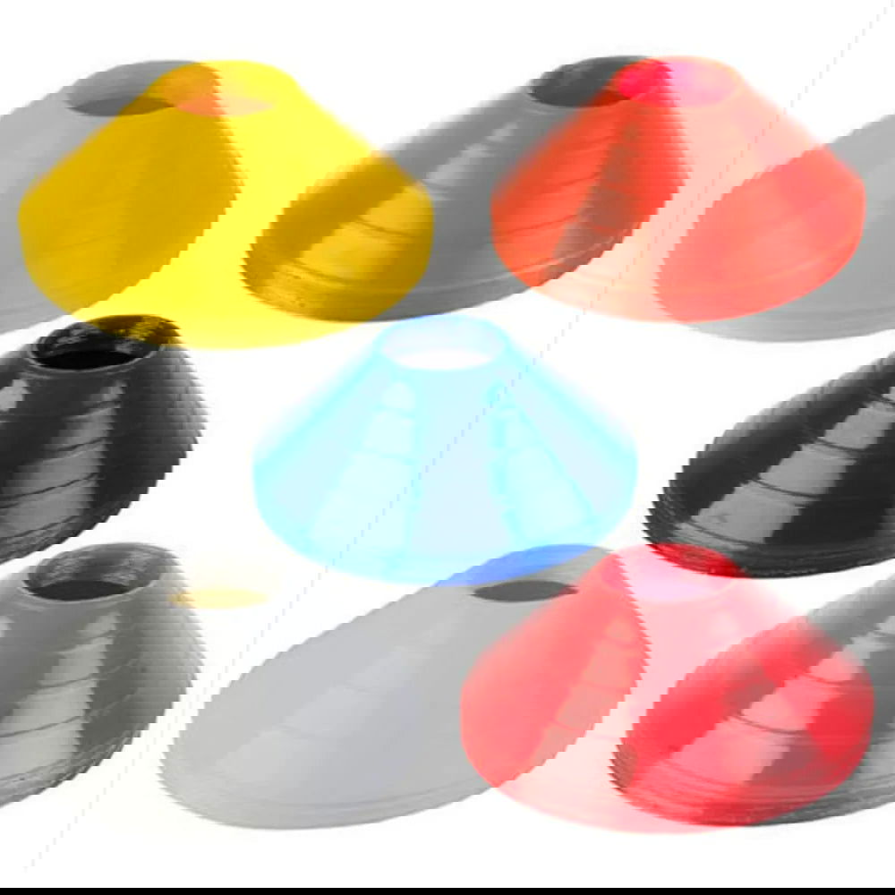 10PCS PVC Outdoor Sport Football Rugby Speed Training Disc Cone Cross Track Space Marker Inline Skating - Slobuy