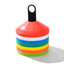 10PCS PVC Outdoor Sport Football Rugby Speed Training Disc Cone Cross Track Space Marker Inline Skating - Slobuy