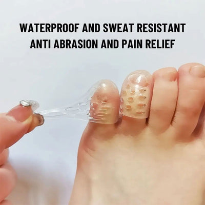 10PCS Silicone Toe Caps Anti-Friction Breathable Toe Protector Prevents Blisters Protective Separation of Feet Wearing Protector - Slobuy