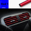 10Pcs 20cm Car Air Conditioner Outlet Decorative U Shape Moulding Trim Decor Strips Car Styling Car Door Edge Corner Protector - Slobuy