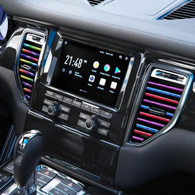 10Pcs 20cm Car Air Conditioner Outlet Decorative U Shape Moulding Trim Decor Strips Car Styling Car Door Edge Corner Protector - Slobuy