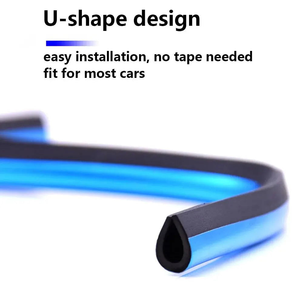 10Pcs 20cm Car Air Conditioner Outlet Decorative U Shape Moulding Trim Decor Strips Car Styling Car Door Edge Corner Protector - Slobuy
