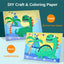 10Pcs 3D EVA Foam Sticker Puzzle Game DIY Cartoon Animal Craft Toys Kids Drawing Toy Learning Education Toys for Children Gifts - Slobuy
