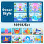 10Pcs 3D EVA Foam Sticker Puzzle Game DIY Cartoon Animal Craft Toys Kids Drawing Toy Learning Education Toys for Children Gifts - Slobuy