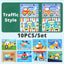 10Pcs 3D EVA Foam Sticker Puzzle Game DIY Cartoon Animal Craft Toys Kids Drawing Toy Learning Education Toys for Children Gifts - Slobuy