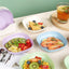 10Pcs Multi-function Spit Bone Dish Household Food Grade Plastic Spit Bone Dish Round Square Set Dining Table Garbage Plate - Slobuy