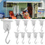 10Pcs Sturdy Awning Hooks for RV S Shaped Camping Awning Hooks Metal Party Light Hangers Hats Outdoor Camper Hanging Accessories - Slobuy