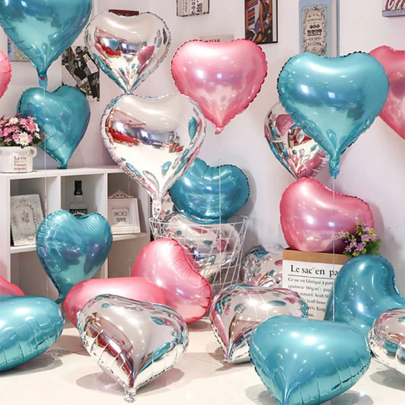 10Pcs Wedding Decoration Love Balloons Valentine's Day Couple Romantic Proposal Christmas DIY Birthday Party Ornament Balloon - Slobuy