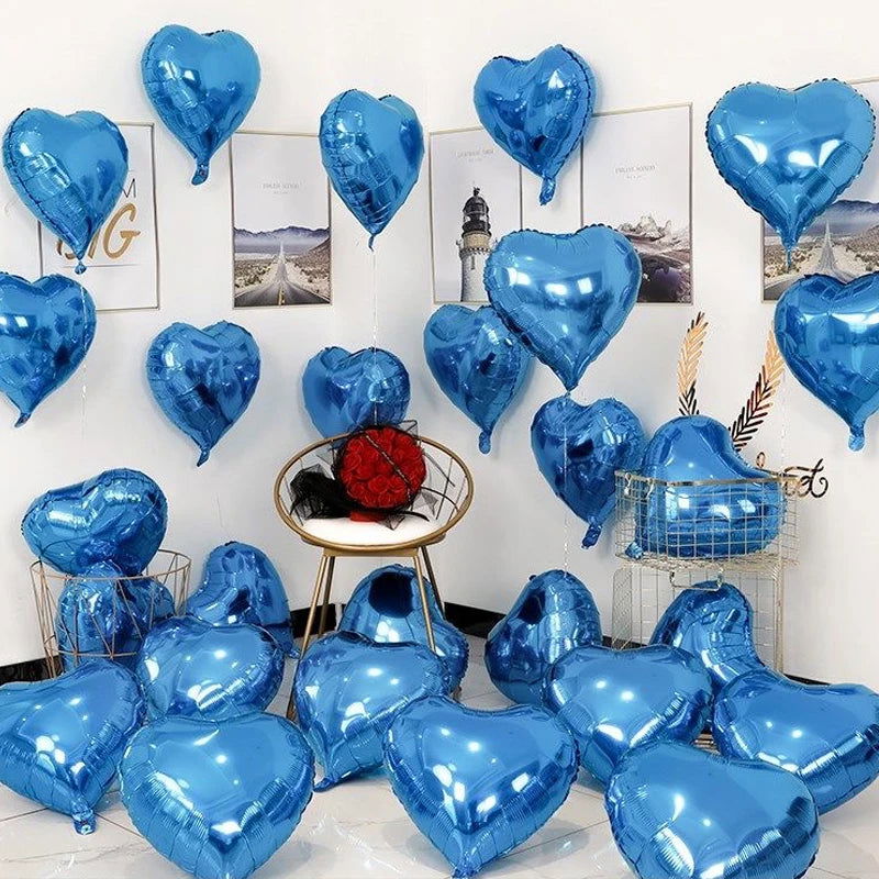 10Pcs Wedding Decoration Love Balloons Valentine's Day Couple Romantic Proposal Christmas DIY Birthday Party Ornament Balloon - Slobuy