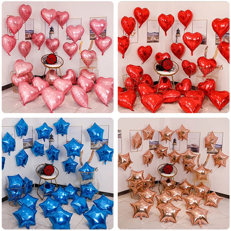 10Pcs Wedding Decoration Love Balloons Valentine's Day Couple Romantic Proposal Christmas DIY Birthday Party Ornament Balloon - Slobuy