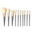 10Portable Soft-Bristled Makeup Brushes Morandi Color Makeup Brush Set Novice Beginners Advanced Full Set of Makeup Tools - Slobuy