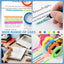 5/10Roll Waterproof Index Stickers Transparent Fluorescent Tape Tabs Reading Note Stationery Label School Office Students Gift - Slobuy