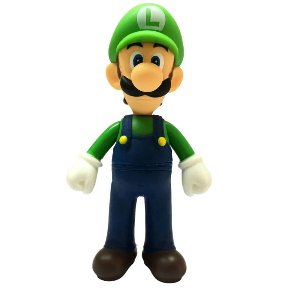 10~14CM Super Mario Bros PVC Action Figure Toys Dolls Model Set Luigi Yoshi Donkey Kong Mushroom For Kids Birthday Gifts - Slobuy
