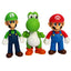 10~14CM Super Mario Bros PVC Action Figure Toys Dolls Model Set Luigi Yoshi Donkey Kong Mushroom For Kids Birthday Gifts - Slobuy