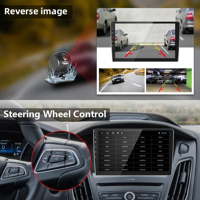 7"/9"/10" Android 11 Car Radio Androidauto Carplay 2 Din GPS Car Audio Automotive Multimedia Player car intelligent systems - Slobuy