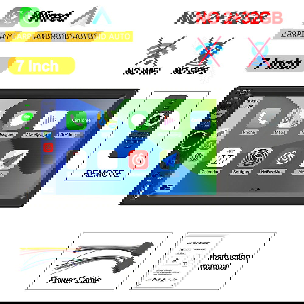7"/9"/10" Android 11 Car Radio Androidauto Carplay 2 Din GPS Car Audio Automotive Multimedia Player car intelligent systems - Slobuy