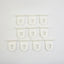10 PCS Camping Awning Hooks Plastic Clips Racks Tool Awning Clothes Hooks Fit For RV Camper Caravan Car Auto Accessories - Slobuy