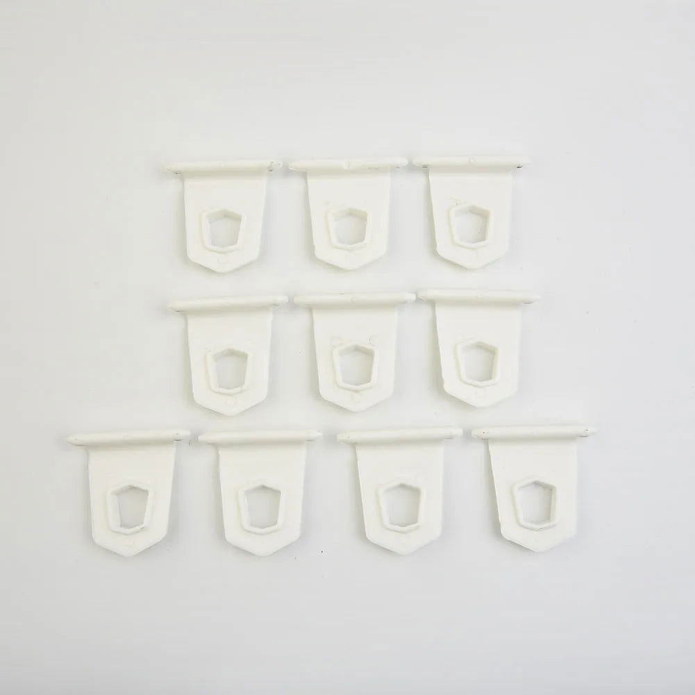 10 PCS Camping Awning Hooks Plastic Clips Racks Tool Awning Clothes Hooks Fit For RV Camper Caravan Car Auto Accessories - Slobuy