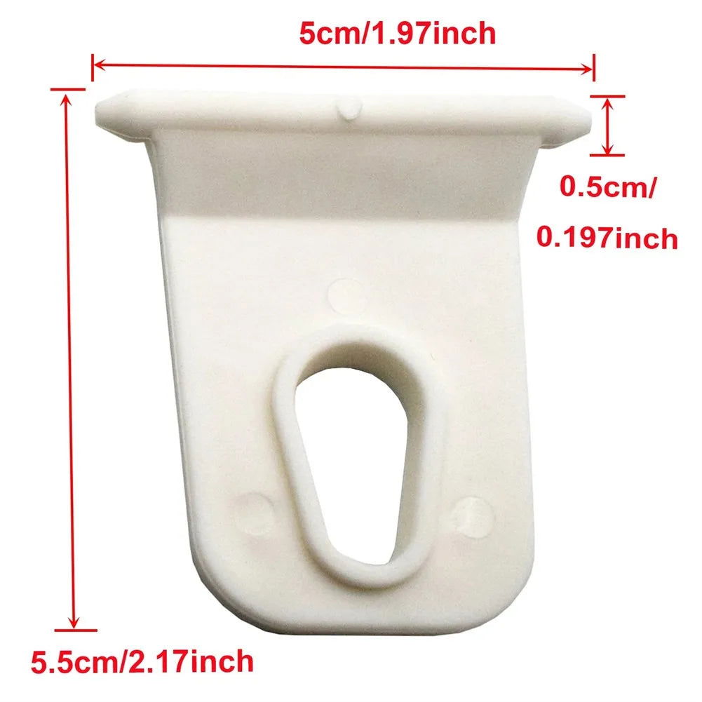 10 PCS Camping Awning Hooks Plastic Clips Racks Tool Awning Clothes Hooks Fit For RV Camper Caravan Car Auto Accessories - Slobuy