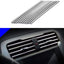 10 Pcs 20cm Car Air Conditioner Vent Outlet Trim Strips U Shape Chrome PVC Colorful Shiny Car Trim Strips for Car Decoration - Slobuy