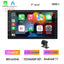BQCC 4core 2 Din Car Radio Androidauto Carplay Android 11 4G GPS Car Audio 7"/9"/10" WIFI BT IPS Automotive Multimedia Player - Slobuy