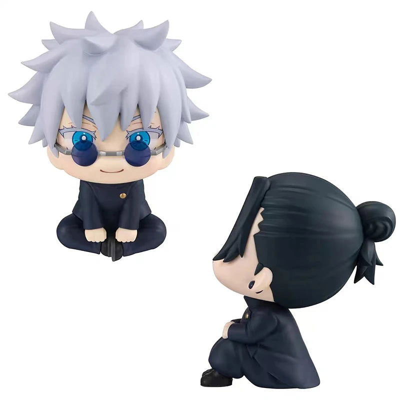 10cm Jujutsu Kaisen Mini Figures Satoru Gojo Figure Action Geto Suguru Figurine Q Version Anime Model PVC Collection Toys Statue - Slobuy