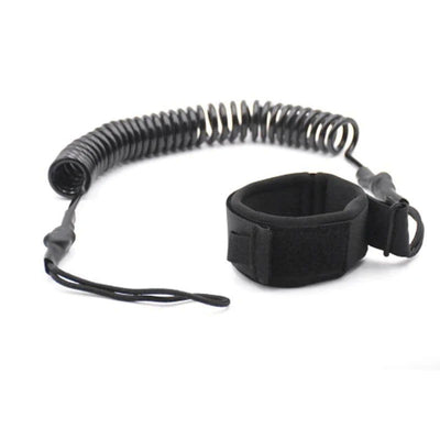 10ft Coiled Surfboard Leash Surfing Stand UP Paddle Board Ankle Leash Sup Board Foot Leg Rope Surfboard Raft Kayak Rope - Slobuy