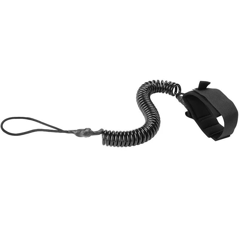 10ft Coiled Surfboard Leash Surfing Stand UP Paddle Board Ankle Leash Sup Board Foot Leg Rope Surfboard Raft Kayak Rope - Slobuy