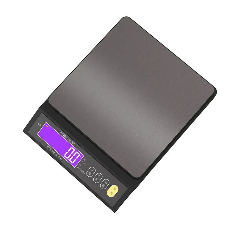 5kg/10kgDigital Electronic Kitchen Scale Household Multifunction Stainless Steel Measuring Weighing Baking Tool with LCD Display - Slobuy