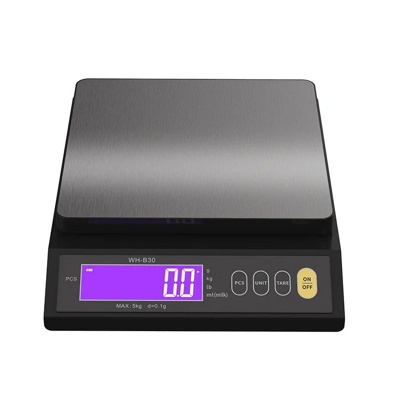 5kg/10kgDigital Electronic Kitchen Scale Household Multifunction Stainless Steel Measuring Weighing Baking Tool with LCD Display - Slobuy